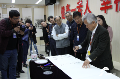 墨香浸潤社區 名家引領藝術——書法家走進青島社區開展文化交流活動